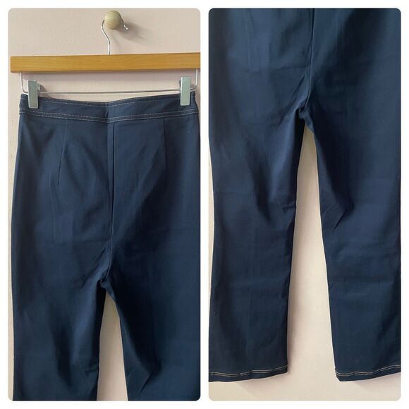 SHEIN NWOT Indigo Stretchy Denim Pants Size 4 - Picture 3 of 9